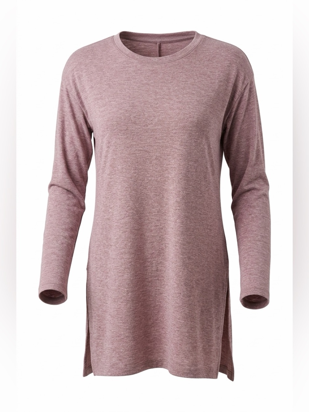 Hyba Long Sleeve Tunic Top in Dusty Rose